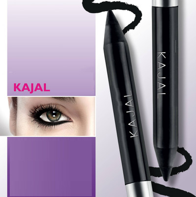 REIMICHI INTENSE PIGMENTED WATER PROOF & SMUDGE PROOF DEEP BLACK KAJAL(DEEP BLACK, 3 g)