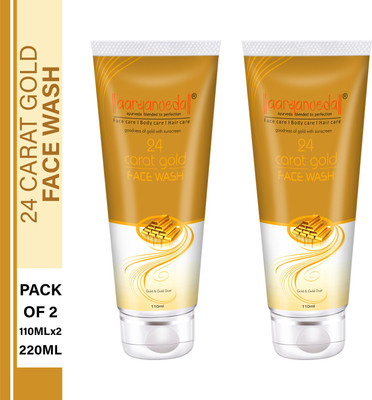 10% OFF on Aryanveda Gold Face Wash(110 ml)