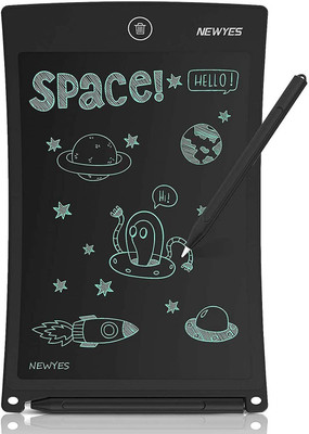 ALAMPAR LCD Writing Tablet Pad CD Writing Tablet Pad, Suitable for Kids and Adults -1 x 8 inch Graphics Tablet Connectivity - Modem(Black)