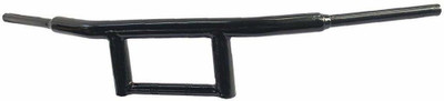 Bullkartzone Customized Handlebar Black Dual Curved Handle Bar Rod Thick Pipe for Royal Enfield Bullet Electra 350 Handle Bar(Black)