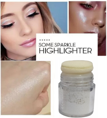 ADJD Personal Care Endless Charm Translucent Crystal Highlighter Shimmer Highlighter(SILVER)