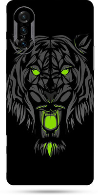 OggyBaba xiaomi poco f3 gt Mobile Skin(Green Tiger Skin Matte Finish)