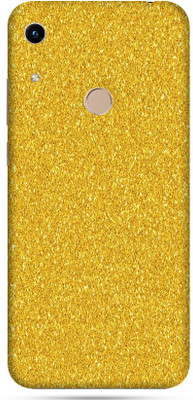 OggyBaba huavei 8a Mobile Skin(Golden Glitter Skin Matte Finish)