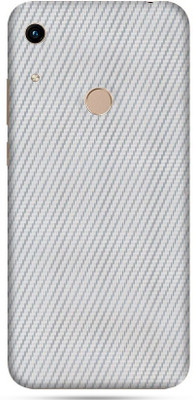 OggyBaba huavei 8a Mobile Skin(Silver Carbon Fibre Skin Matte Finish)