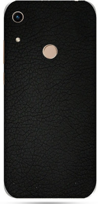 OggyBaba huawei 8a Mobile Skin(Coal Black Leather Skin Matte Finish)