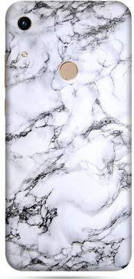 OggyBaba huawei 8a Mobile Skin(Milky White Marble Skin Matte Finish)