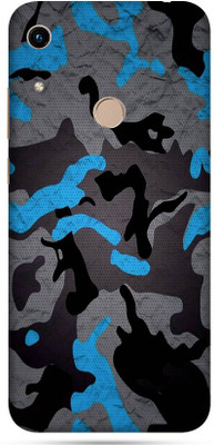 OggyBaba huavei 8a Mobile Skin(Military Blue Camouflage Skin Matte Finish)