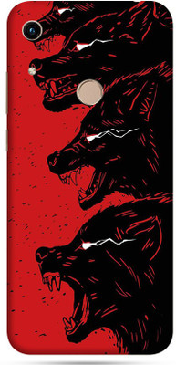 OggyBaba huawei 8a Mobile Skin(Red Wolf Skin Matte Finish)