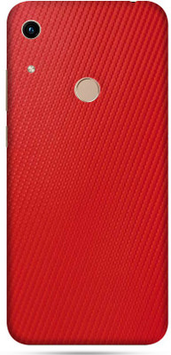 OggyBaba huavei 8a Mobile Skin(Charming Red Carbon Fibre Skin Matte Finish)