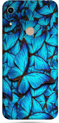 OggyBaba huavei 8a Mobile Skin(Sky Blue Butterfly Skin Matte Finish)