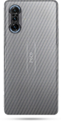 OggyBaba xiaomi poco f3 gt Mobile Skin(Transparent Carbon Fibre Skin Matte Finish)