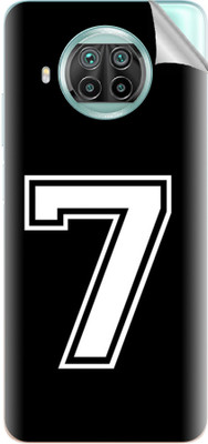 Snooky Xiaomi Mi 10i 5G Mobile Skin(Black)
