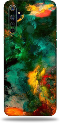 Jeeva Creation Realme 5i, realme 5i Mobile Skin(Ultra Super Multicolor Clouds Skin Fiber Skin With High Matte Finish.)