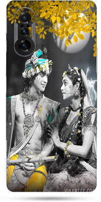 OggyBaba xiaomi poco f3 gt Mobile Skin(Radha Krishna Skin Matte Finish)