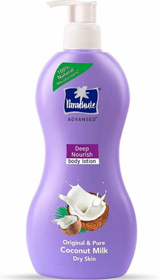 Parachute Advansed Deep Nourish Body Lotion with Original & Pure Coconut Milk 400ML(400 ml)