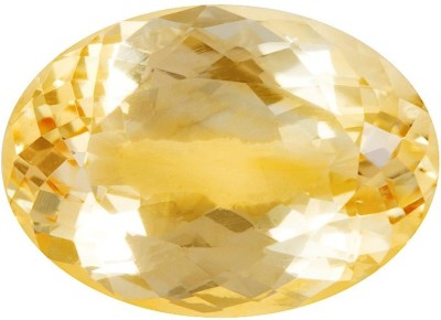 Takshila Gems Natural Yellow Topaz Stone 8.25 Ratti / 7.42 Carat Lab Certified Sunela Stone Topaz Stone