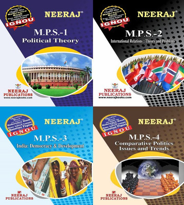 IGNOU MPS-001 Political Theory MPS-002 International Relations : Theory And Problems MPS-003 India: Democracy And Development MPS-004 Tulnaatamak Rajniti Mudde Aur Pravrittiyaan(Paperback, Experts Panel of Neeraj Publication)