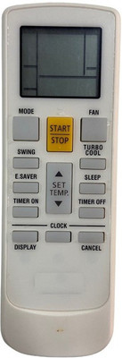 SHIELDGUARD AC Remote Control No. 146 Compatible for  AC MarQ Remote Controller(White)
