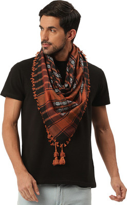 Javinishka Embroidered Polyester, Viscose Men & Women Scarf