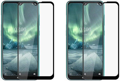 Bodoma Edge To Edge Tempered Glass for Nokia C30(Pack of 1)