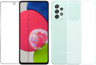 VERGLAS Front and Back Screen Guard for Samsung Galaxy A52s 5G(Pack of 2)