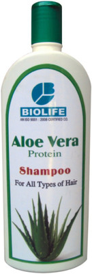 Bio Skylife ALOE VERA (PROTEIN SHAMPOO) pack of 2(1000 ml)