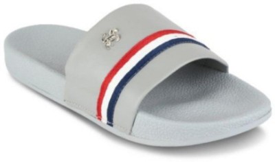 CottonTextiles Men Slides(Grey , 6)