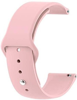 AOnes 22mm Silicone Belt Watch Strap Compatible for Styx Halo Smart Watch Strap(Pink)