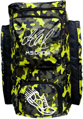ALEXTOUCH Cricket Kit Bag With Heavy Padded Foam Inside Bag(Black, Kit Bag)