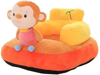 JASIL Sofa for Kids Soft Plush Cushion Baby Sofa Seat Or Rocking Chair for Kids - 35 inch (orangrbander  - 35 cm(Orange)