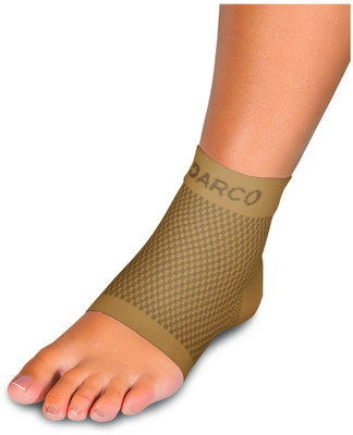 DARCO Plantar Fasciitis Sleeve- Heel Pain Relief - Heel Spurs, Arch Pain - Size - Small Heel Support