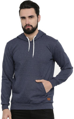 UNSULLY Full Sleeve Solid Men Sweatshirt