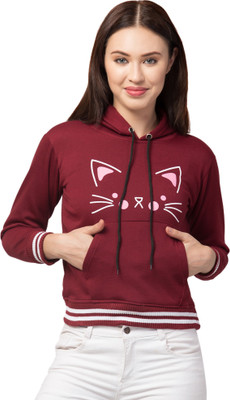 Fabitto Full Sleeve Printed Women Sweatshirt