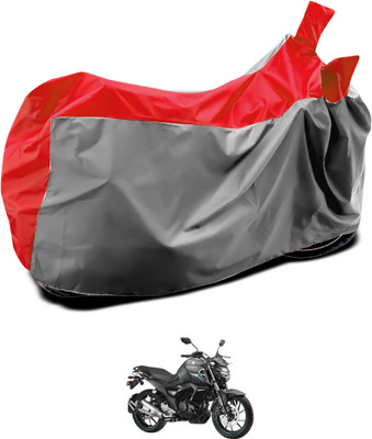 GOSHIV-car and bike accessories Waterproof Two Wheeler Cover for Yamaha(FZ1, Grey, Blue)