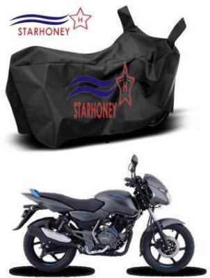 STAREHONEY Waterproof Two Wheeler Cover for Bajaj(Discover 100 DTS-i, Black, Blue, Grey, Red, Yellow)