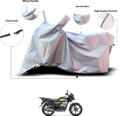 GOSHIV-car and bike accessories Waterproof Two Wheeler Cover for Honda(CD deluxe, Silver)