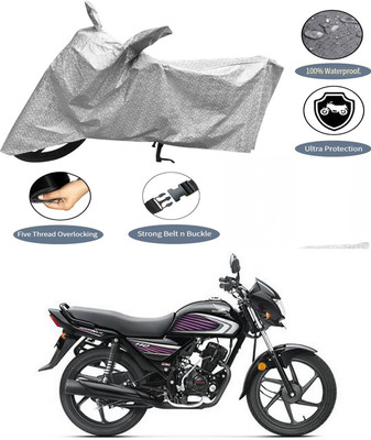 AutoGalaxy Waterproof Two Wheeler Cover for Honda(Dream Neo, Silver)