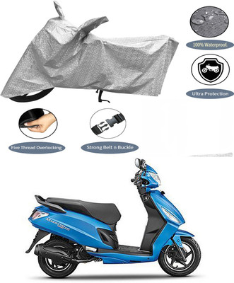 AutoGalaxy Waterproof Two Wheeler Cover for Hero(Maestro Edge 125, Silver)
