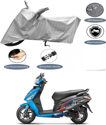 AutoGalaxy Waterproof Two Wheeler Cover for Hero(Maestro Edge, Silver)