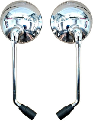 Bullkartzone Manual Dual Mirror For Royal Enfield Thunderbird 350, Classic 350, Classic 500(Left, Right)