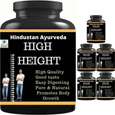 Hindustan Ayurveda health ayurveda high height mango flavor pack of 6 height gainer(6 x 0.1 kg)