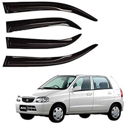 AUTO ZIGMO For Front, Rear Wind Deflector(Tinted Maruti NA)