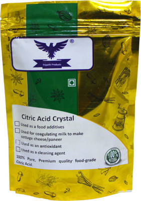 Tripathi Products Citric Acid 100 gm Citric Crystals(100 g)
