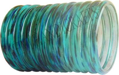 Sahvi handicrafts Glass Bangle Set(Pack of 12)