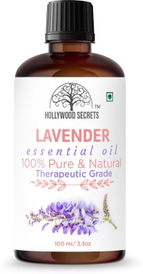 Hollywood Secrets Pure Lavender Essential Oil Therapeutic Grade(100 ml)