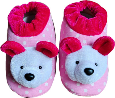 FIRST STEP BABY Booties(Toe to Heel Length - 10 cm, Multicolor)