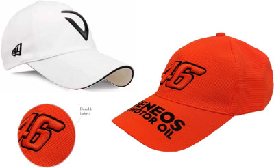 NFYGAA Self Design, Solid, Embroidered Sports/Regular Cap Cap(Pack of 2)