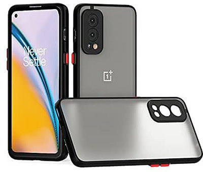 YouAndMeHub Back Cover for OnePlus Nord 2(Black, Pack of: 1)
