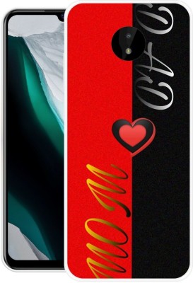 DESILOVE Back Cover for Nokia C10(Black, Red, Grip Case, Silicon, Pack of: 1)