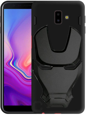 CASE CREATION Back Cover for Samsung Galaxy J6(Black, 3D Case, Silicon, Pack of: 1)